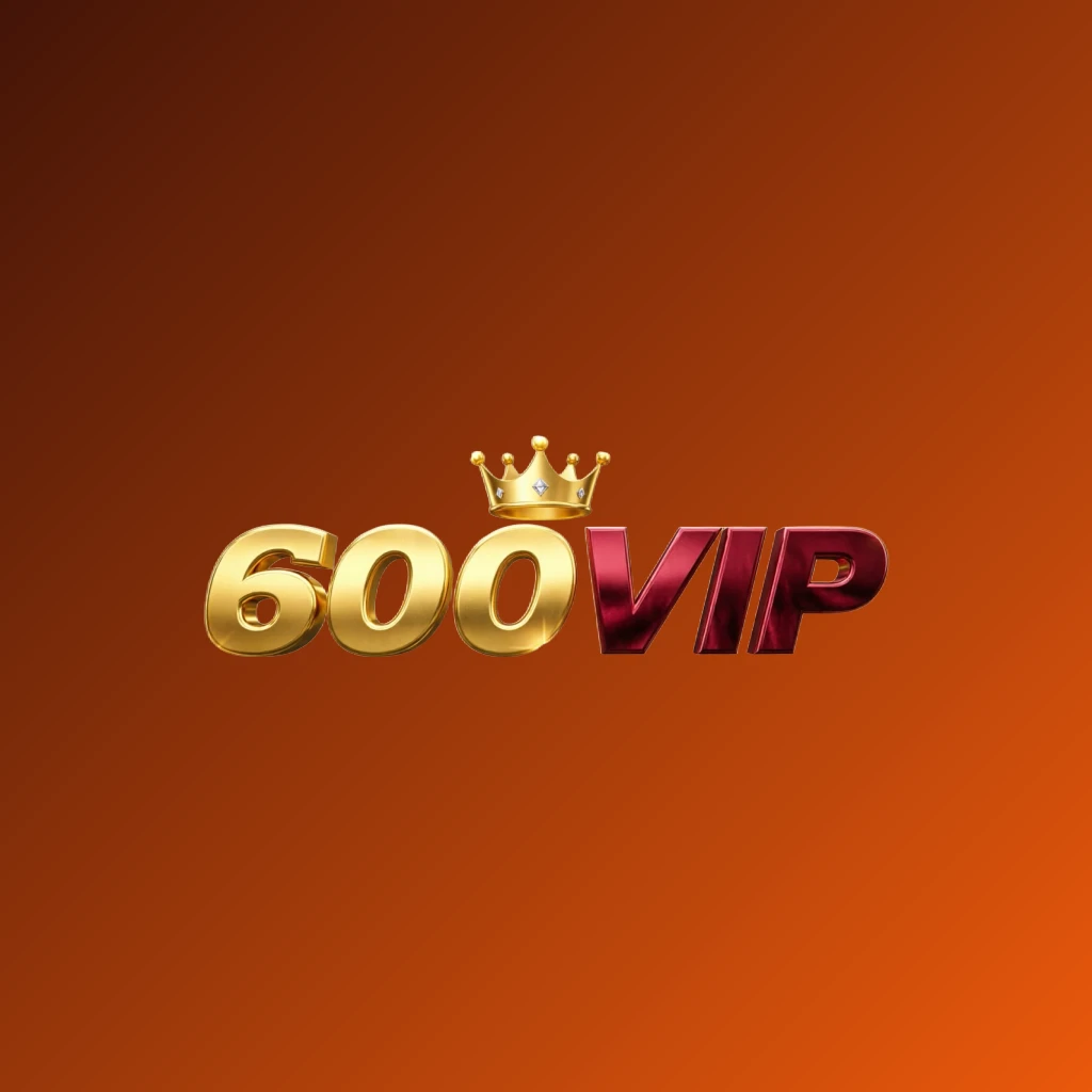 Dynamic casino-style logo for 600VIP featuring massive bold lettering in bright gold and crimson colors with a glowing crown and sparkling light effects on a transparent background, designed as a horizontal rectangular wordmark logo for website header Dynamic casino-style logo for 600VIP featuring massive bold lettering in bright gold and crimson colors with a glowing crown and sparkling light effects on a transparent background, designed as a horizontal rectangular wordmark logo for website header